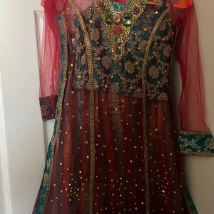 Elegant Multicolor Kids Dress